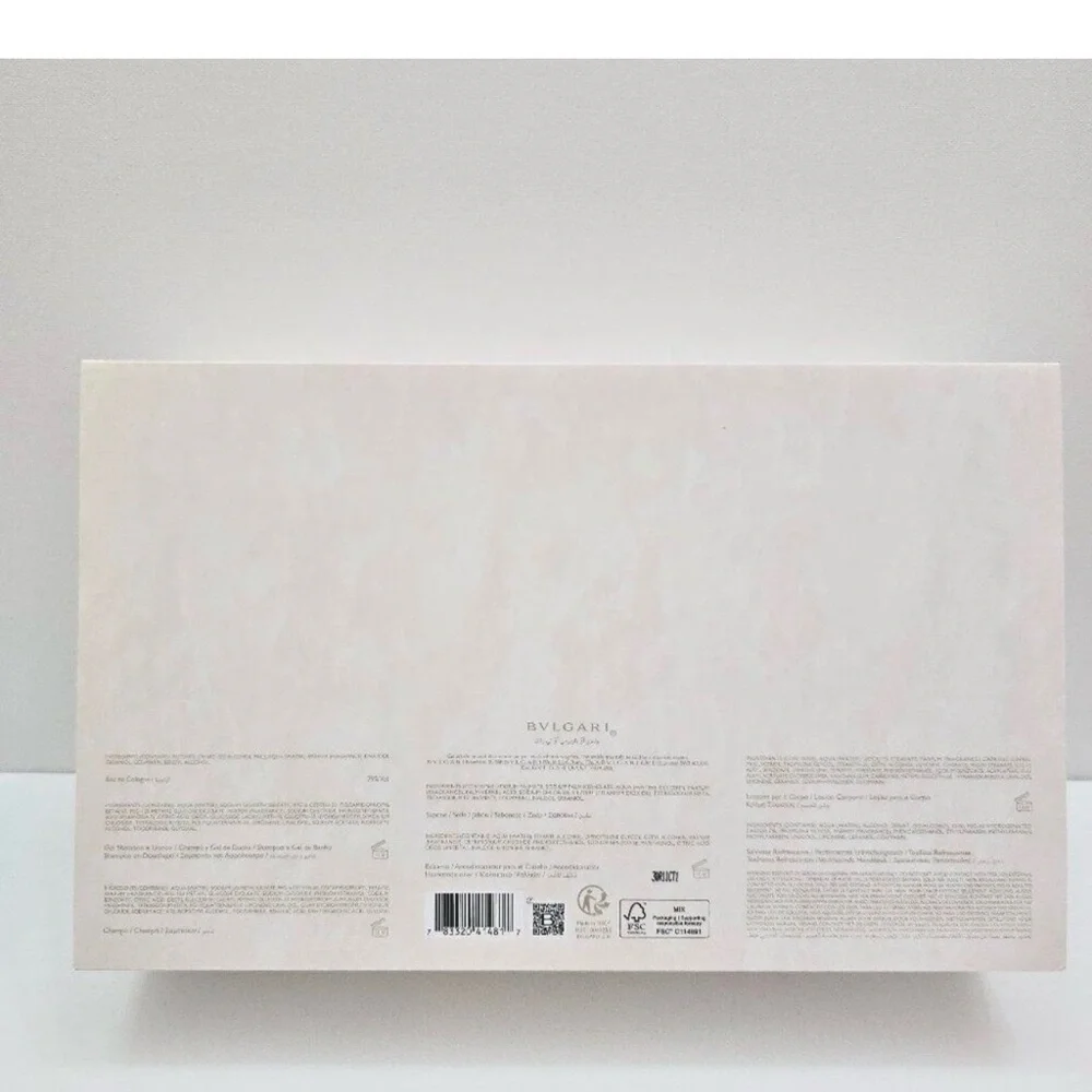 BVLGARI Eau Parfumée Eau Le Blanc boxed Gift Set - Picture 3 of 5